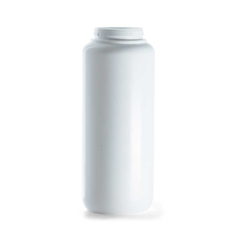 Bottiglia airless in plastica bianca, 200 ml
