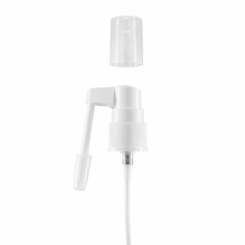 Dosatore spray per gola bianco, 18/410