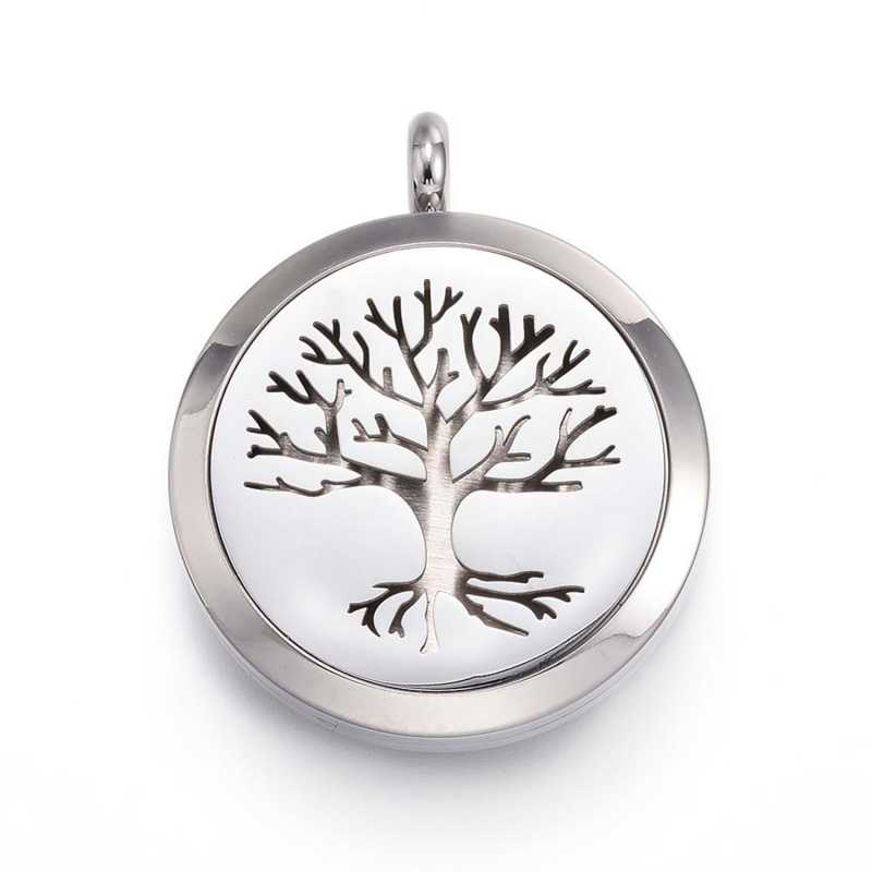 Pendente diffusore, acciaio chirurgico, albero