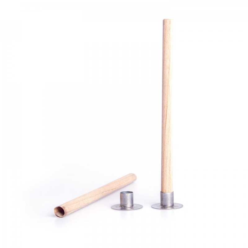 Stoppino in legno a spirale, 9,5 mm, 100 pz