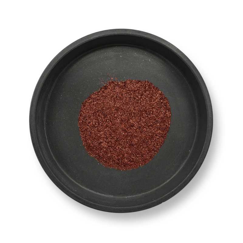Glitter cosmetico ecologico, rosso, 100 g