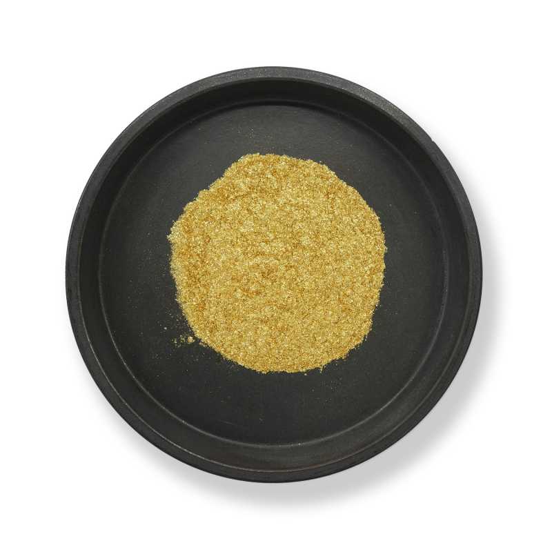 Glitter cosmetici ecologici, oro, 10 g