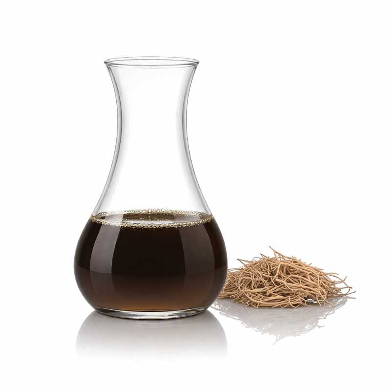 Olio essenziale, vetiver Java, 100 ml
