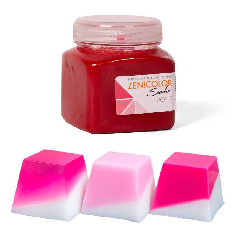 Colorante per basi di sapone Melt & Pour, ZENICOLOR SOLO, Rose, 250 g