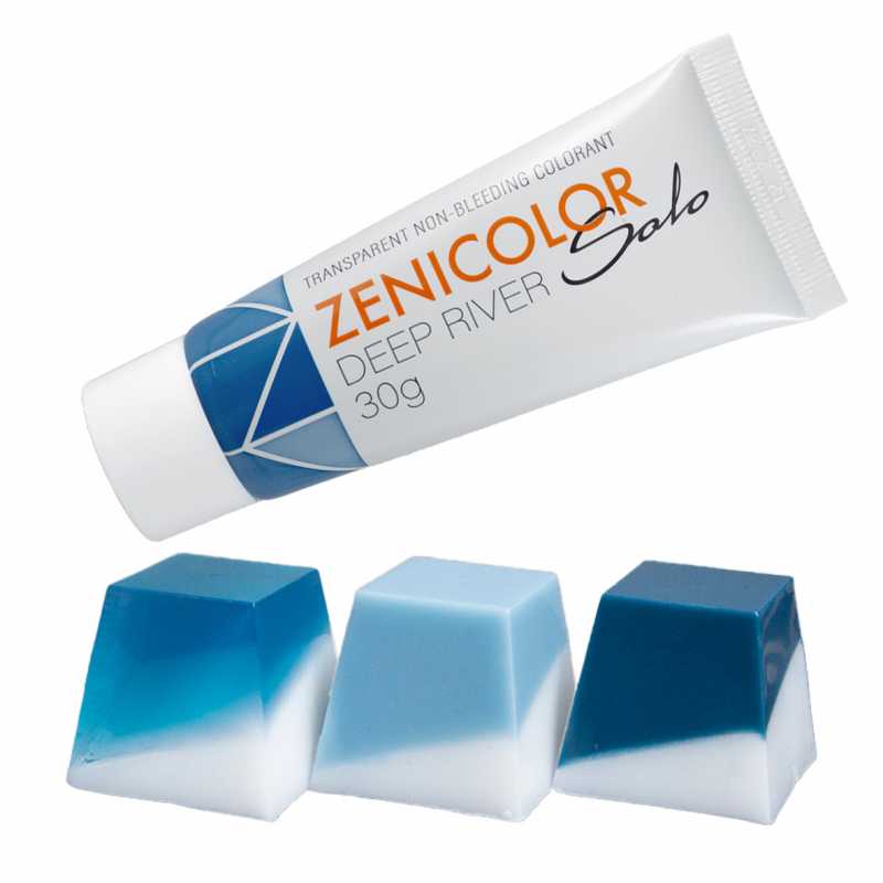 Colorante per base di sapone Melt & Pour, ZENICOLOR SOLO, Deep River, 30 g