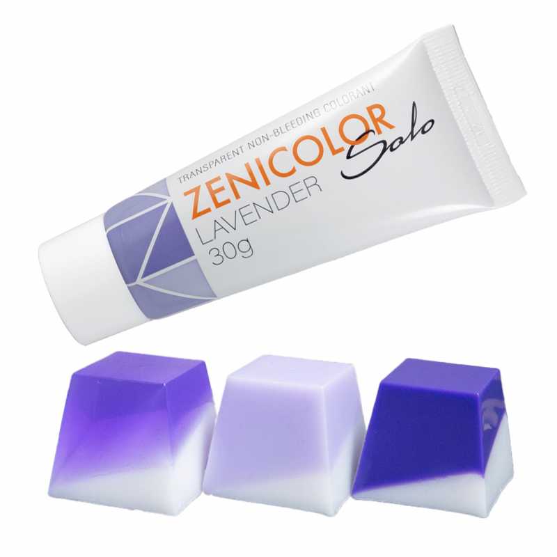 Colorante per base di sapone a fusione, ZENICOLOR SOLO, Lavender, 30 g