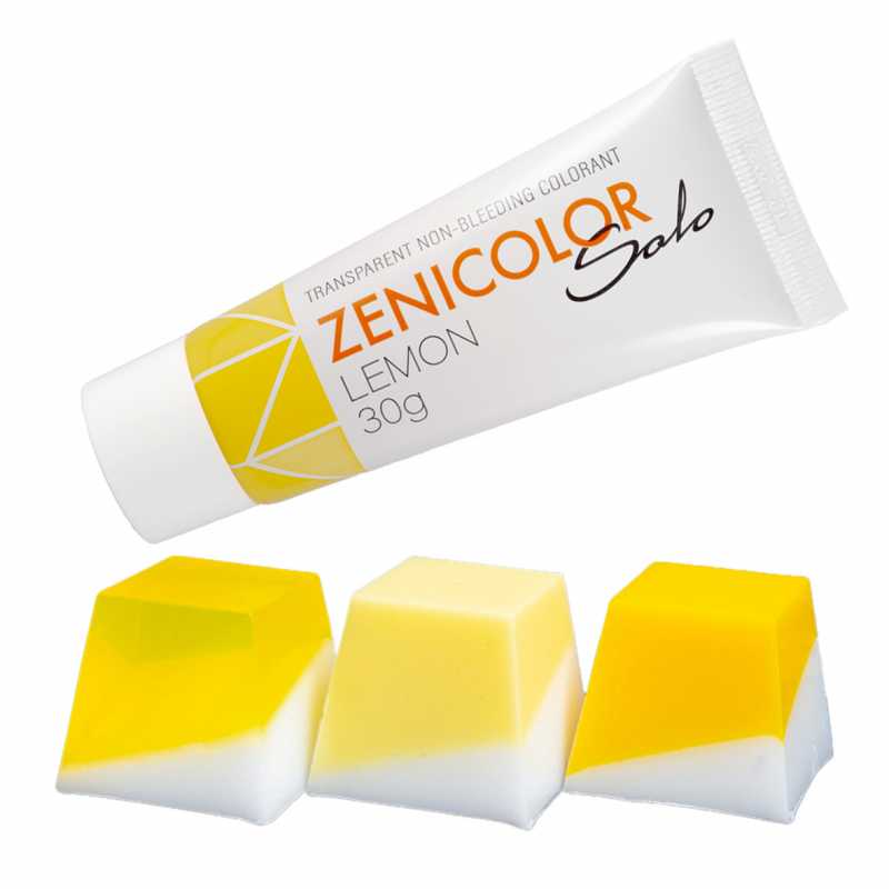 Colorante per base di sapone da fusione, ZENICOLOR SOLO, Lemon, 30 g