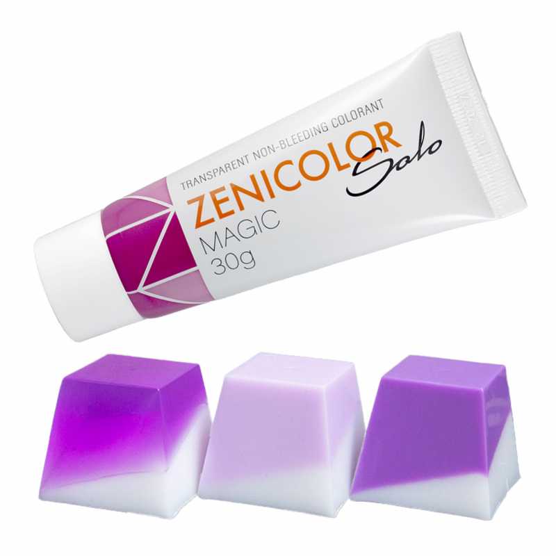 Colorante per base di sapone alla glicerina, ZENICOLOR SOLO, Magic, 30 g