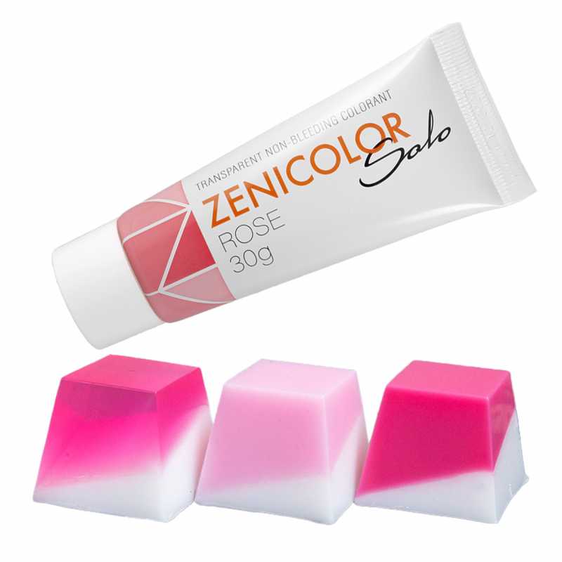 Colorante per base di sapone melt and pour, ZENICOLOR SOLO, rosa, 30 g