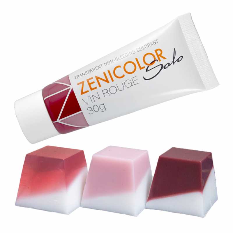 Colorante per base di sapone alla glicerina, ZENICOLOR SOLO, Vin Rouge, 30 g