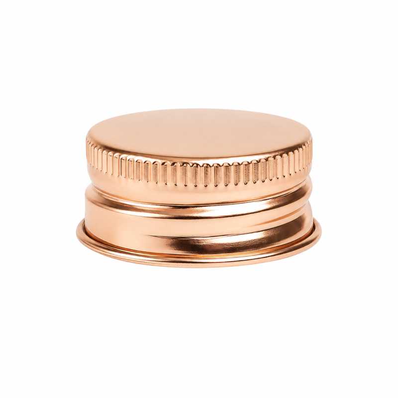 Tappo in alluminio rose gold, 28/400