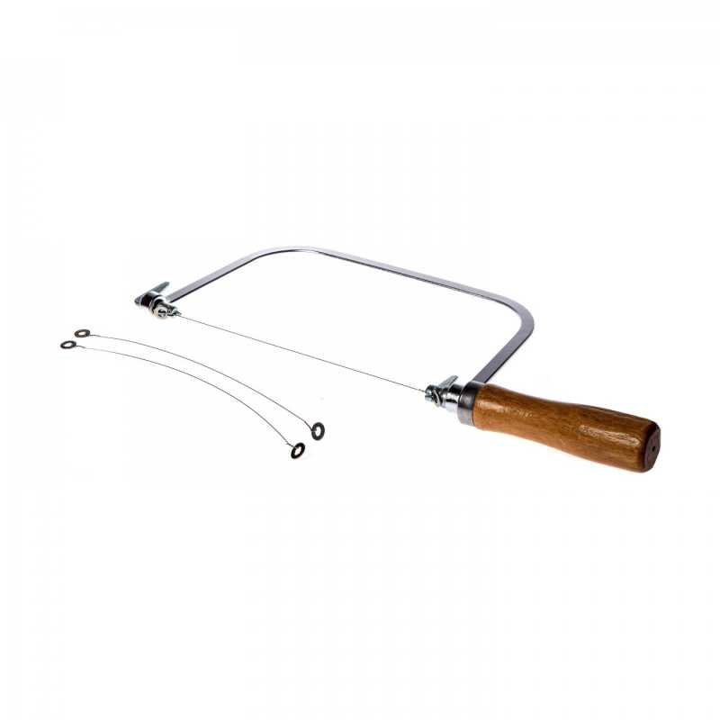 Coltello da taglio per saponi e candele, manico in legno