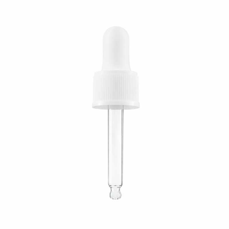 Pipetta bianca opaca, 52 mm