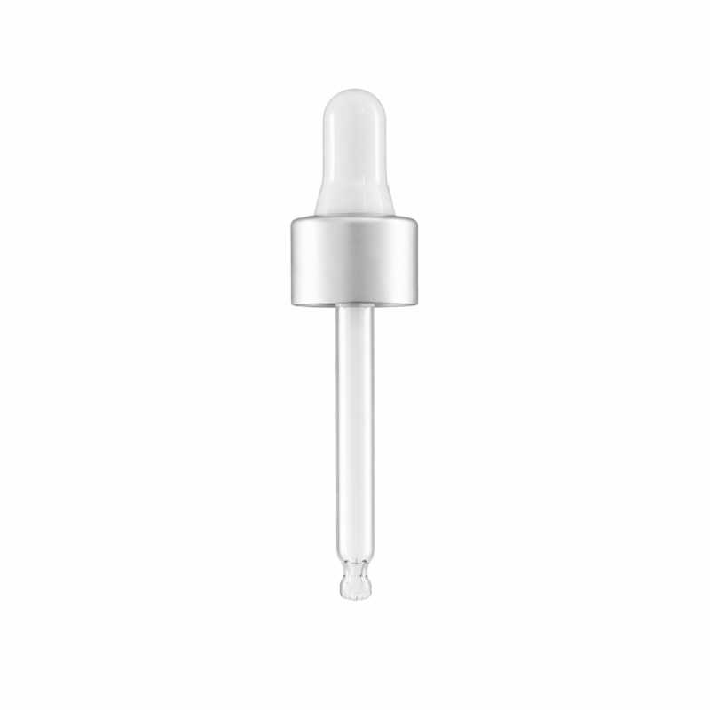 Contagocce, bianco argento opaco, 71 mm