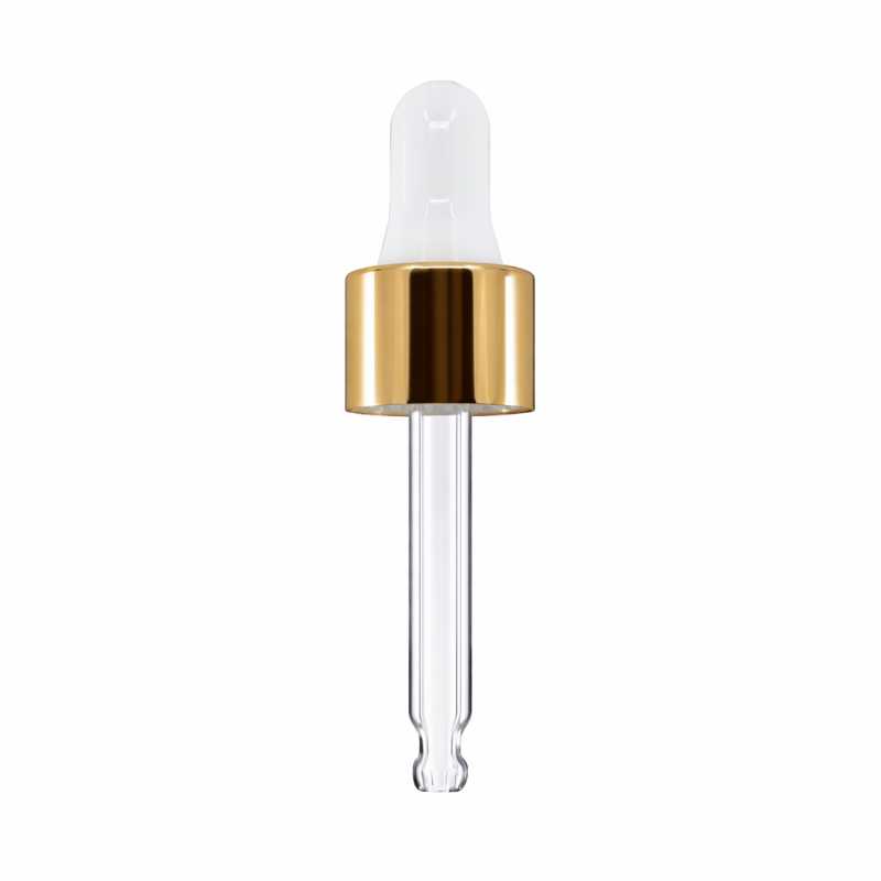 Contagocce, bianco oro, 53 mm