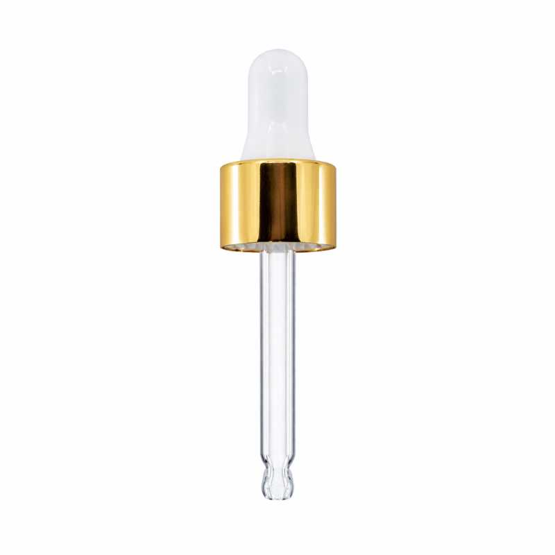 Contagocce, bianco oro, 56 mm