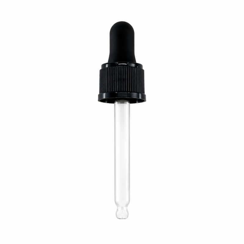 Contagocce, nero, 71 mm
