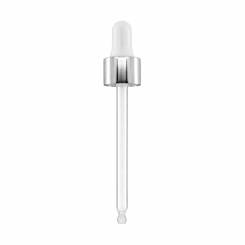 Contagocce, argento lucido, 103 mm