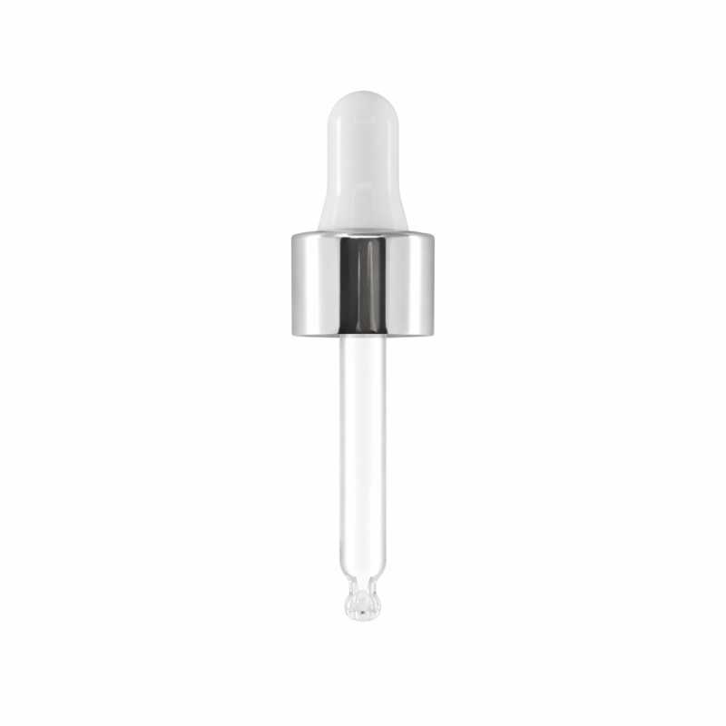 Contagocce, argento lucido, 56 mm