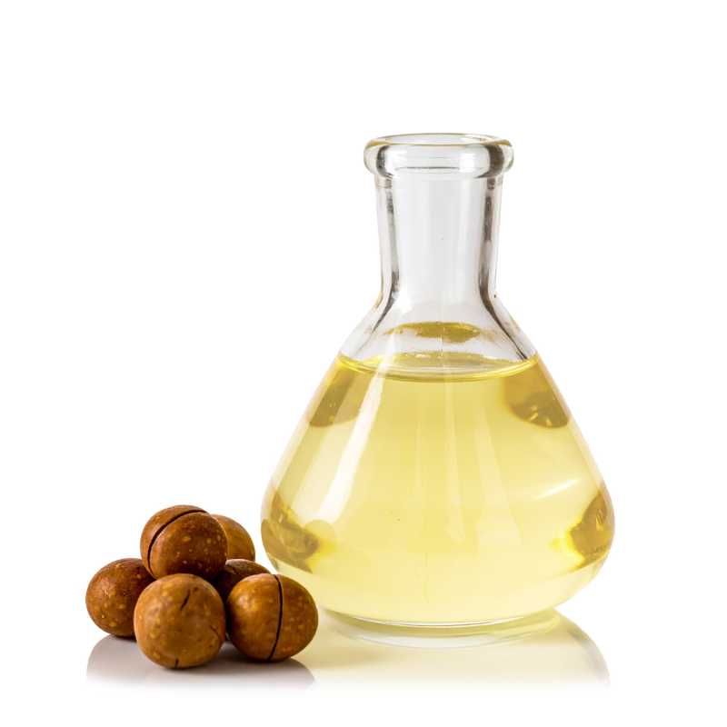 Olio vegetale, macadamia, BIO, deodorizzato, 500 ml