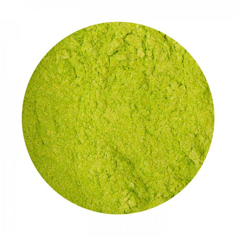 Pigmento in polvere MICA, Lime, 50 g