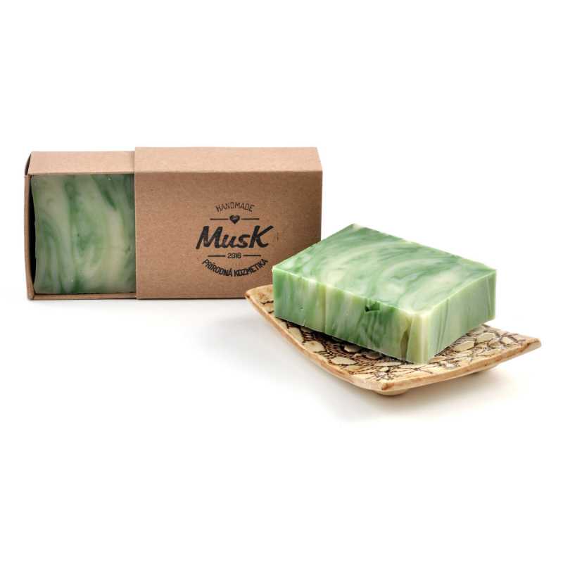 Saponetta, MusK, bosco verde, 100 g