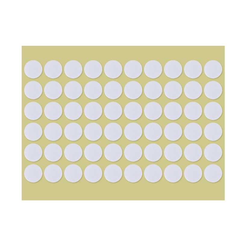 Etichette adesive per fissare stoppini per candele, 1 cm, 500 pz