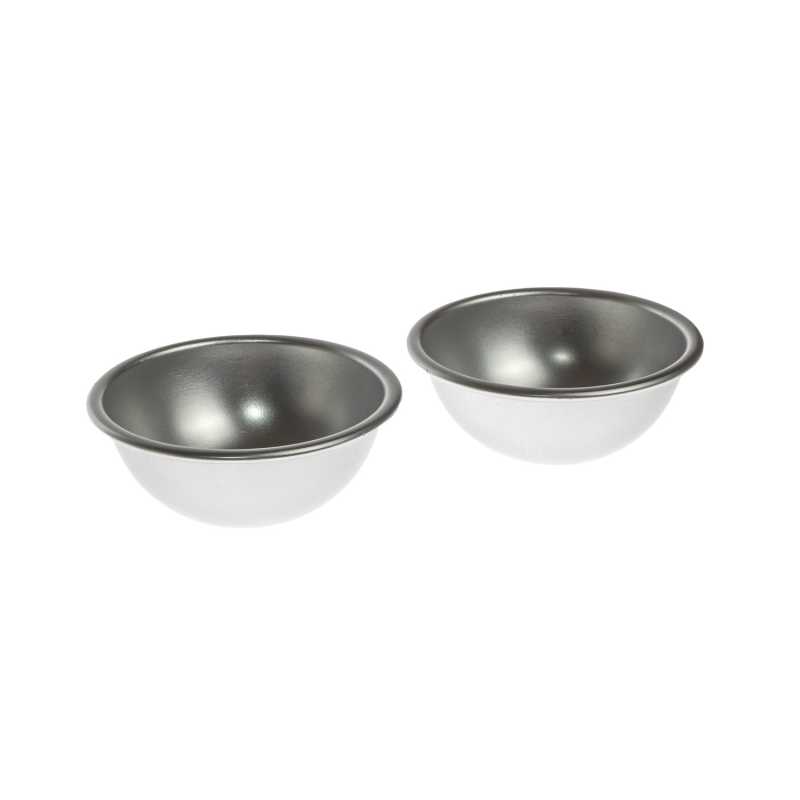 Stampo per bomba da bagno, acciaio inossidabile, 4,6 x 2,1 cm