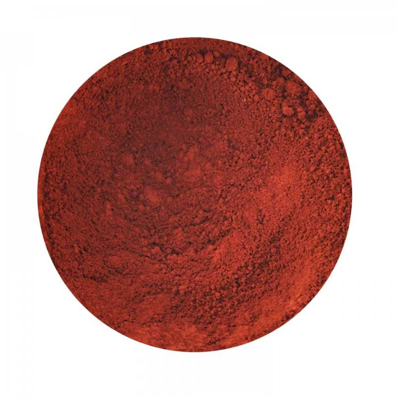 Pigmento, ossido di ferro, rosso, 10 g