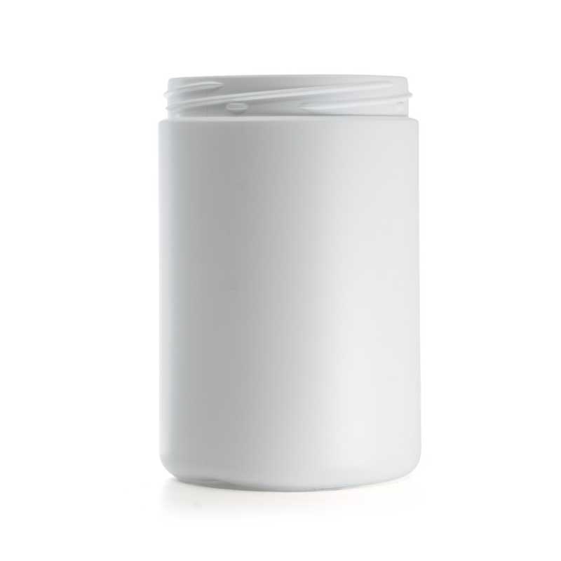 Vaso in plastica bianco, HDPE, 1 l