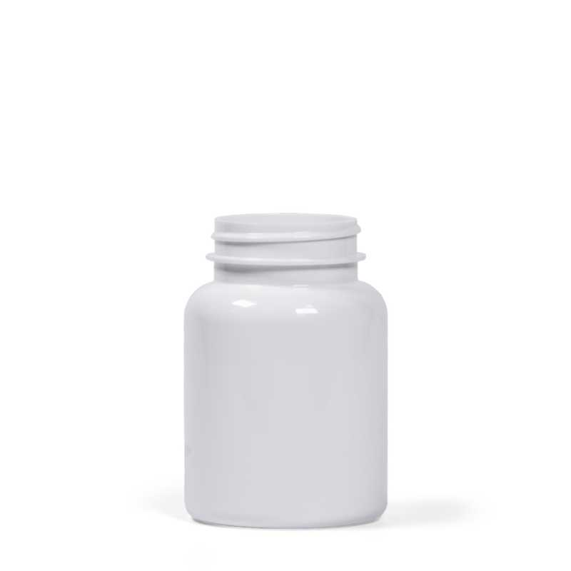 Contenitore in plastica per pillole, bianco, 150 ml