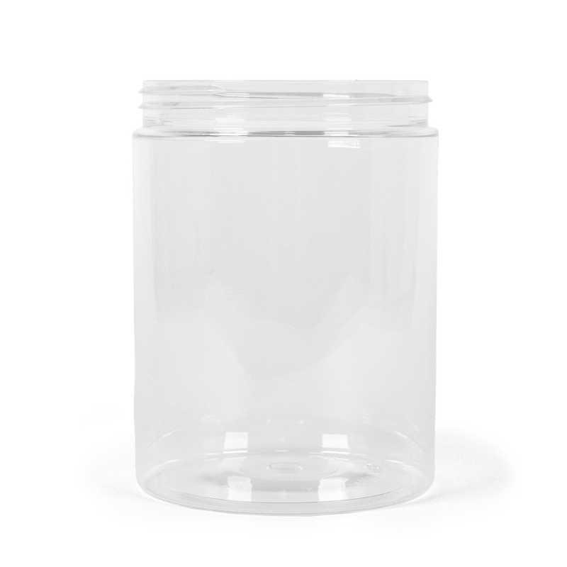 Vaso in plastica trasparente, 1 l