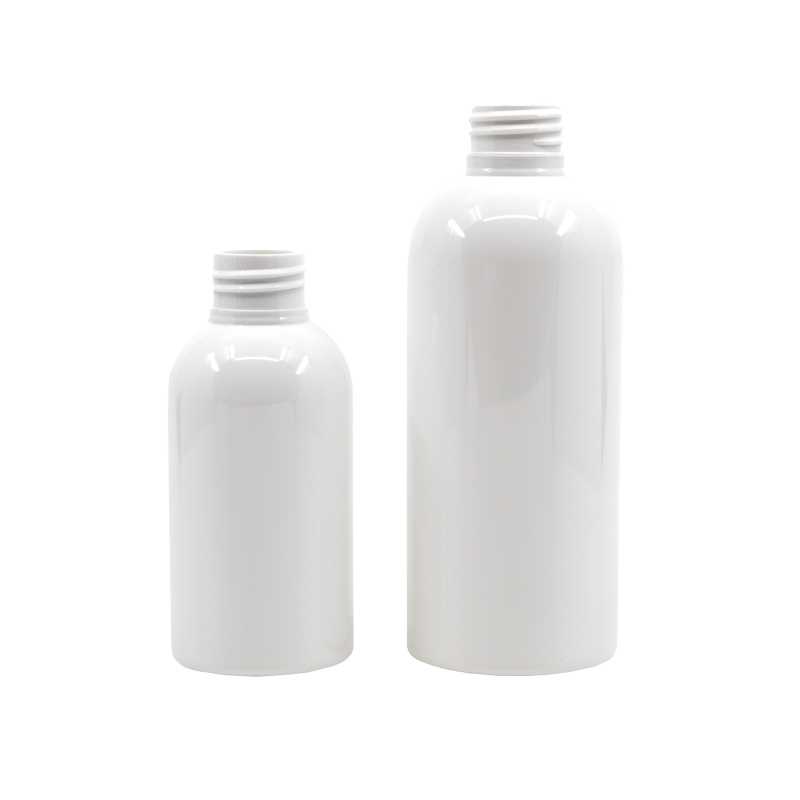 Flaconi di plastica bianchi, 24/410, 100 ml, senza chiusura, 120 pz