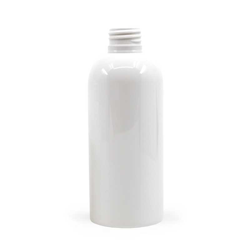 Bottiglia di plastica bianca, 24/410, senza chiusura, 300 ml