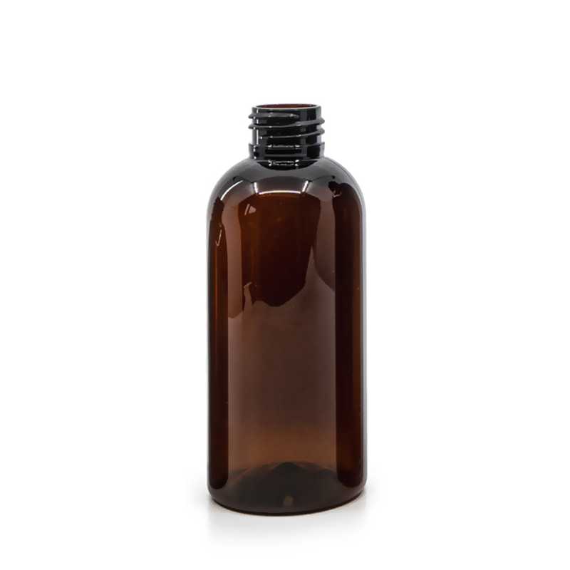 Bottiglia di plastica marrone, 24/410, 150 ml