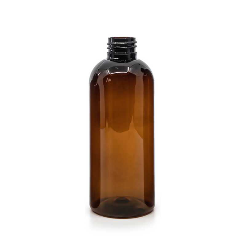 Bottiglia di plastica marrone, 200 ml