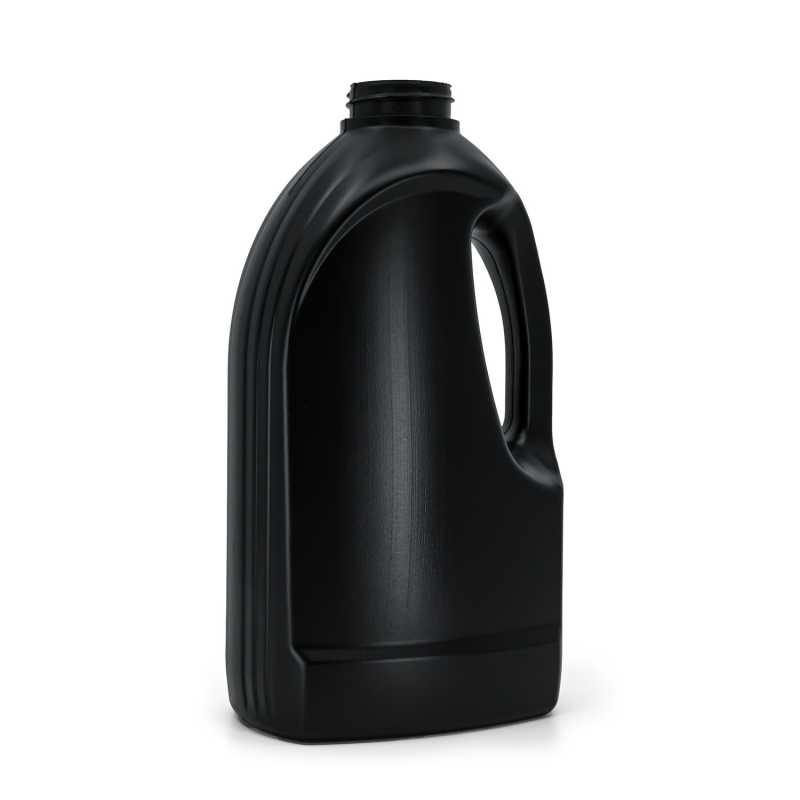 Flacone di detergente in plastica, nero, 1,5 l