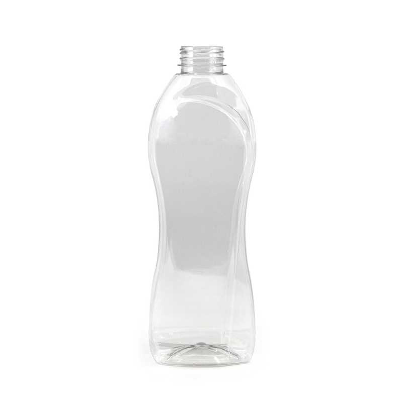 Bottiglia in plastica, detergente, trasparente, 1 l