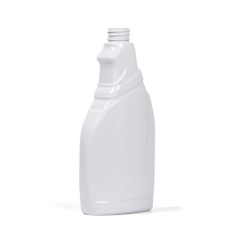 Bottiglia di plastica bianca per detergenti, 500 ml
