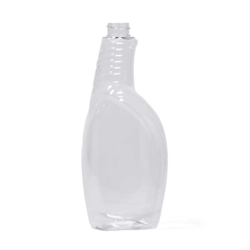 Bottiglia di plastica trasparente per detergenti, 750 ml