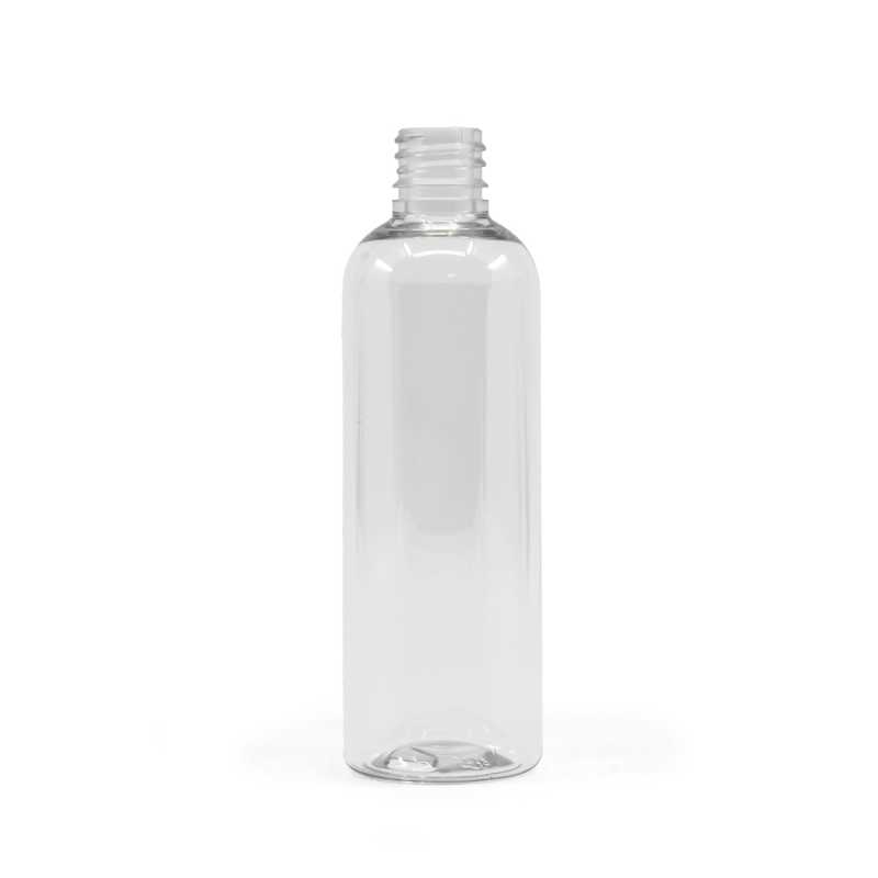 Bottiglia in plastica, trasparente, 100 ml