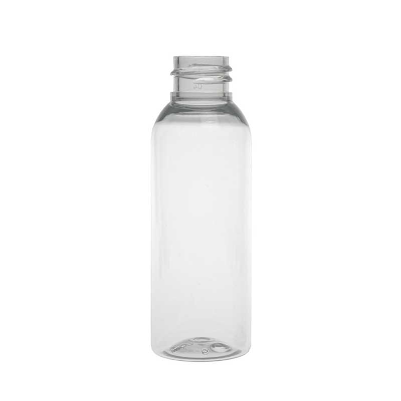 Flacone in plastica, trasparente, 50 ml
