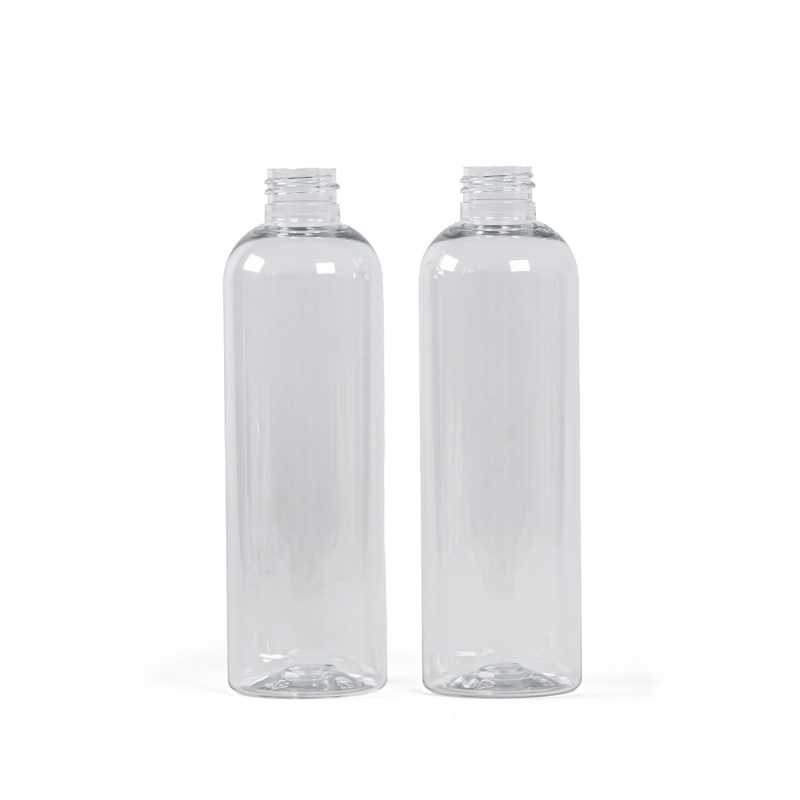 Bottiglia di plastica trasparente, 250 ml, 180 pz