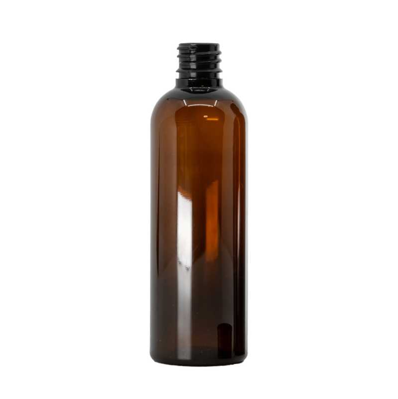 Bottiglia plastica ambra, 100 ml, 400 pz