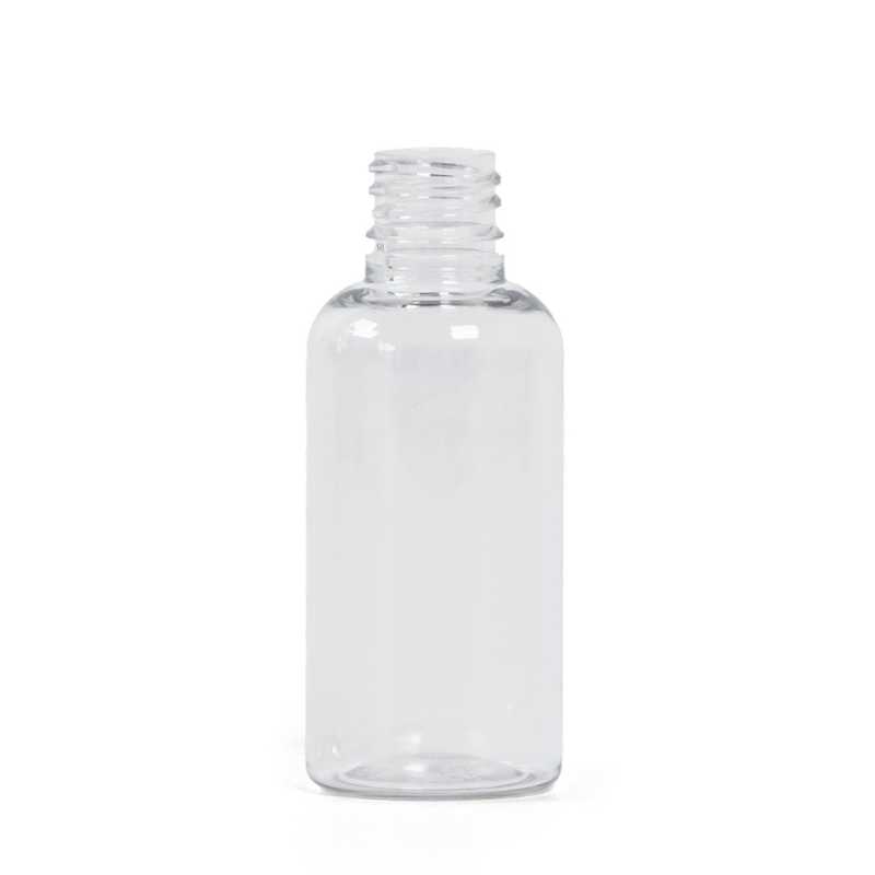 Bottiglia in plastica trasparente, 50 ml