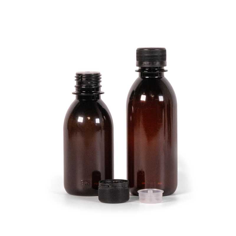 Bottiglia di plastica con contagocce, 150 ml