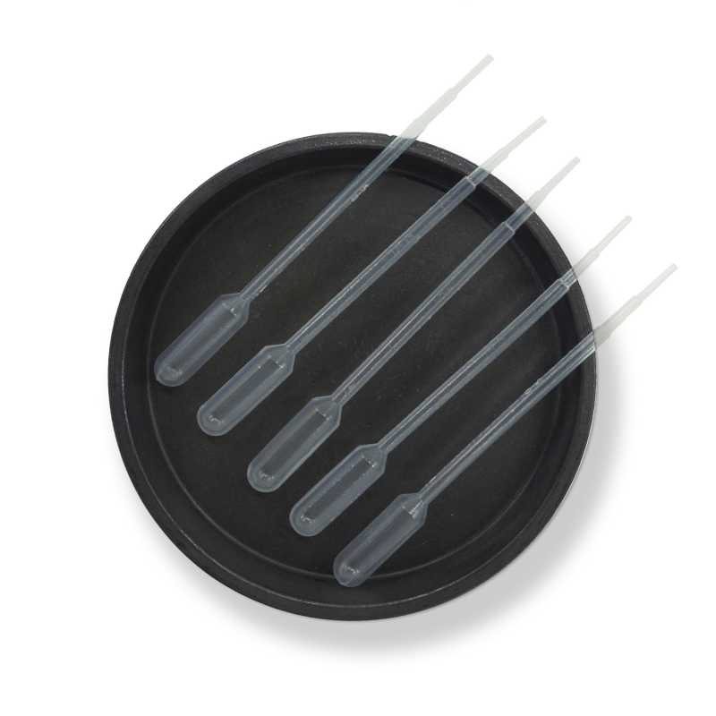 Pipetta, plastica, con scala, 1 ml, 100 pz