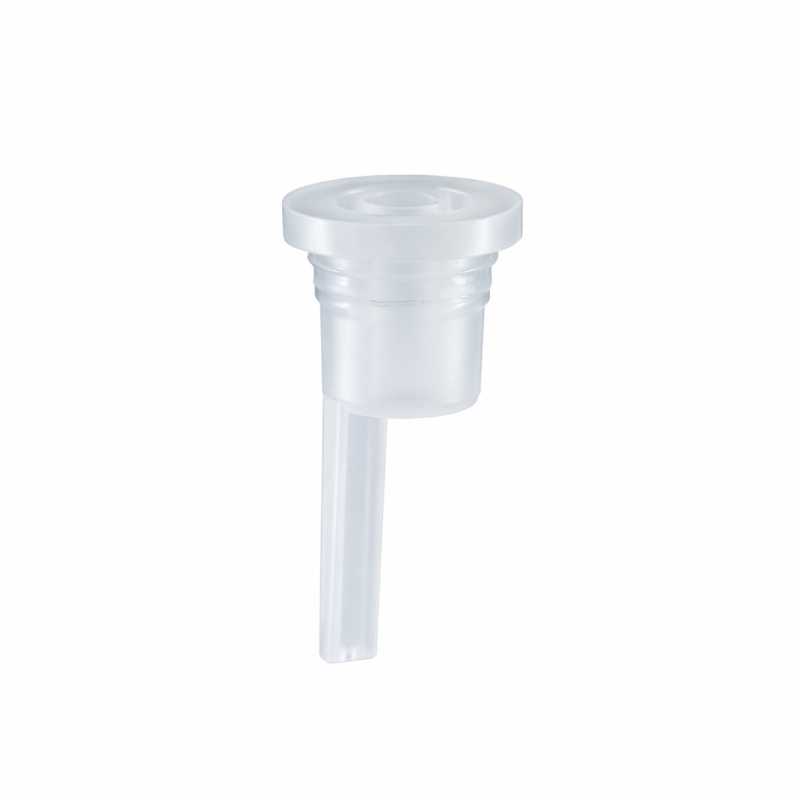 Inserto contagocce in plastica per flaconi di vetro, 18 mm, lungo