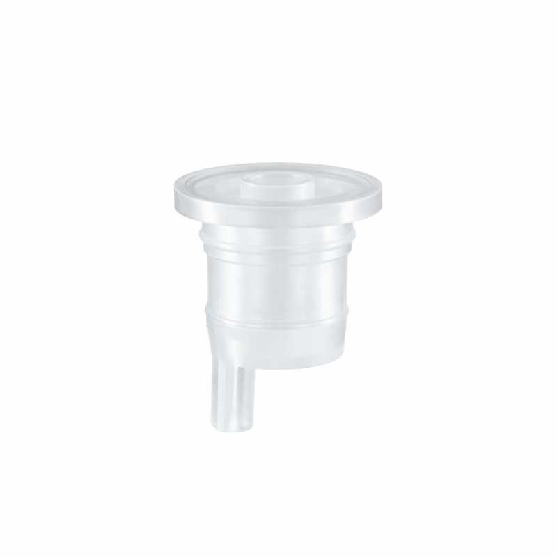Inserto contagocce in plastica per flaconcini di vetro, 18 mm, corto