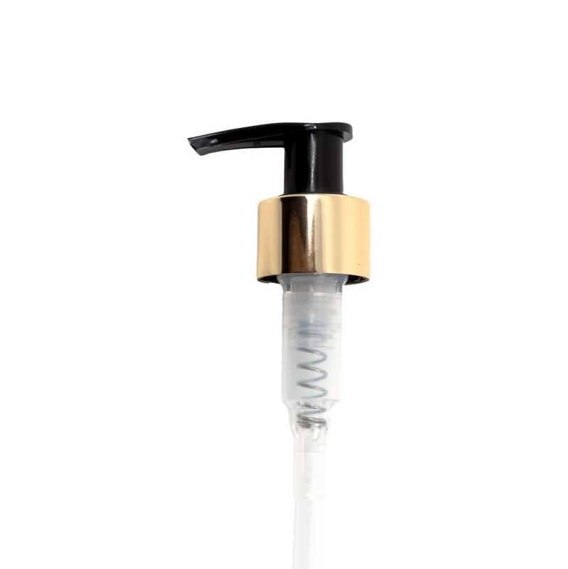 Dispenser in plastica, nero, oro lucido, 180 mm